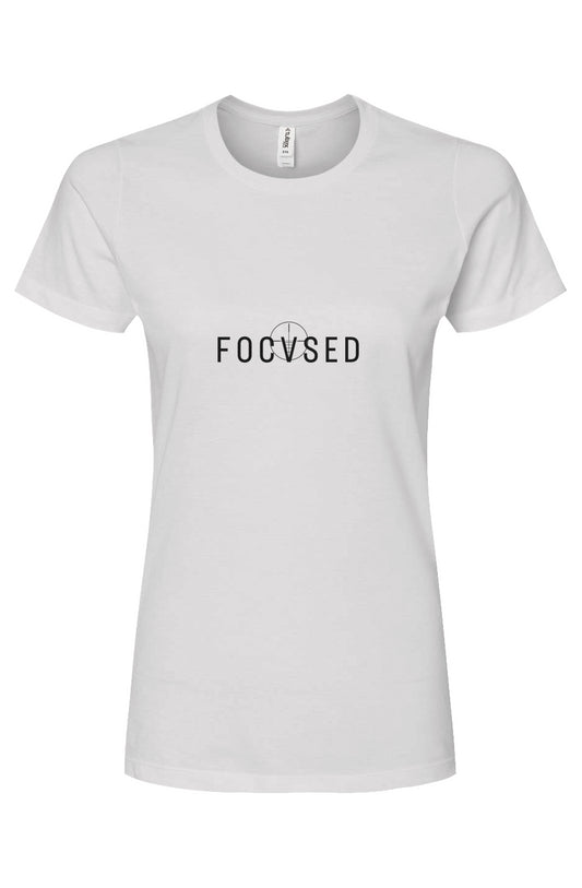 Women's Focvsed Premium Cotton T-Shirt